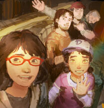 holds this art gently